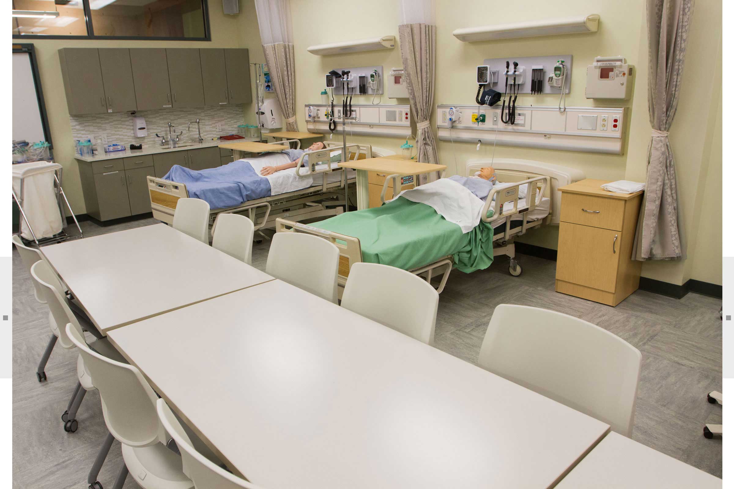 CSU patient care area with conference space