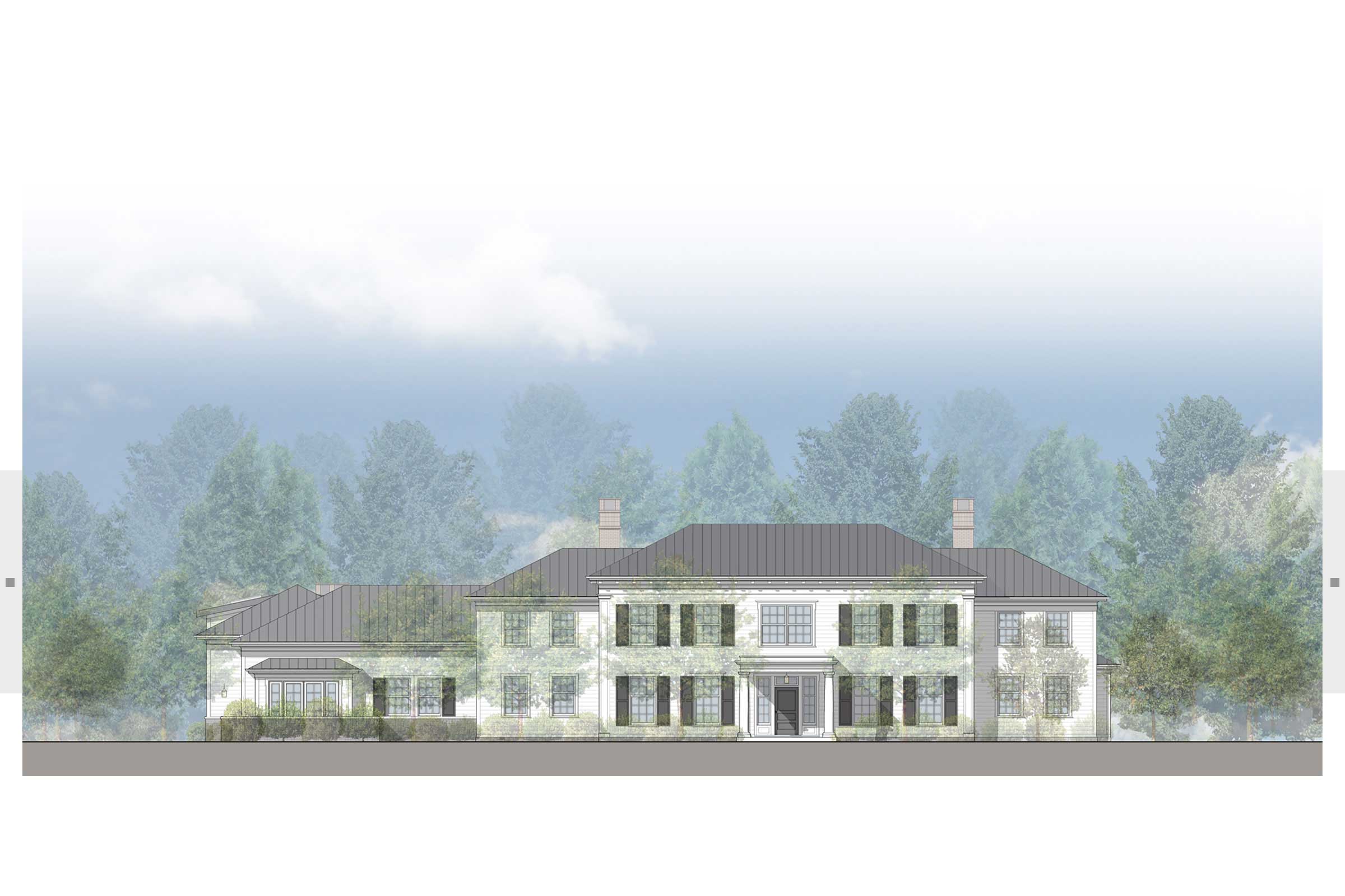 rendering of large home